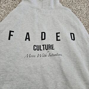 Faded Culture Gray Hoodie